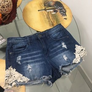 Demin shorts